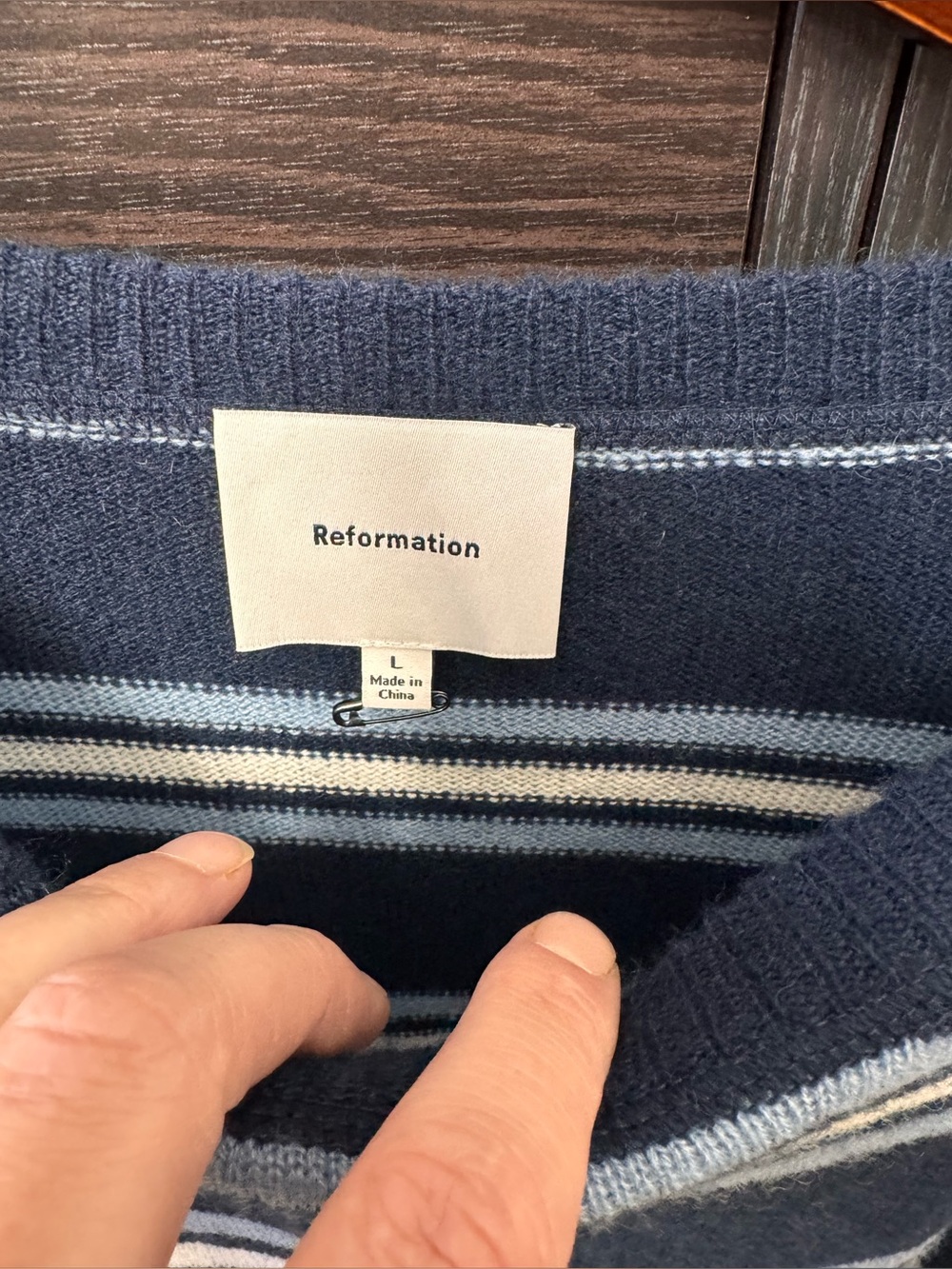 Reformation Cashmere Boyfriend Sweater - Picture 6 of 12